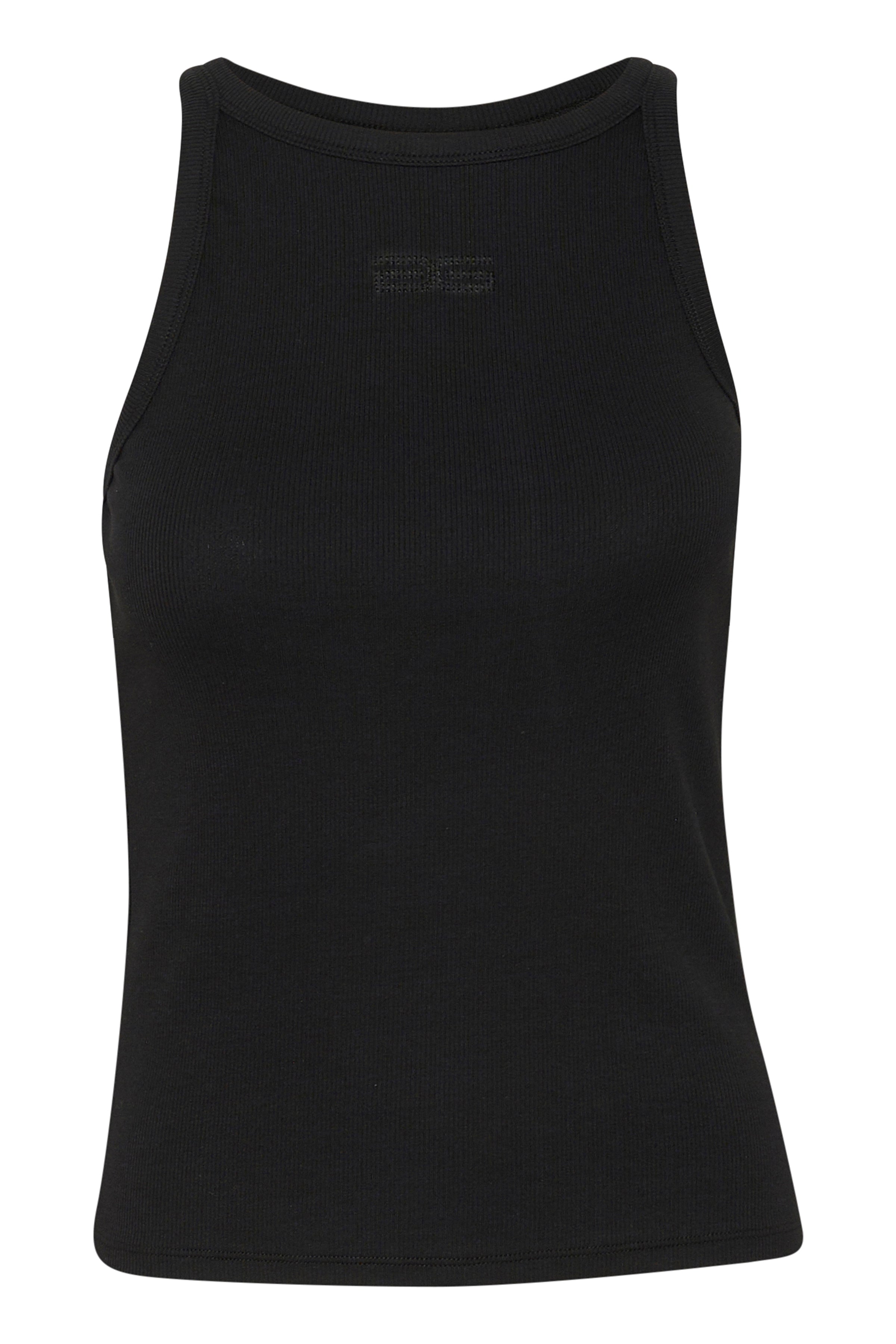 DrewGZ Rhinestone Logo tanktop - sort